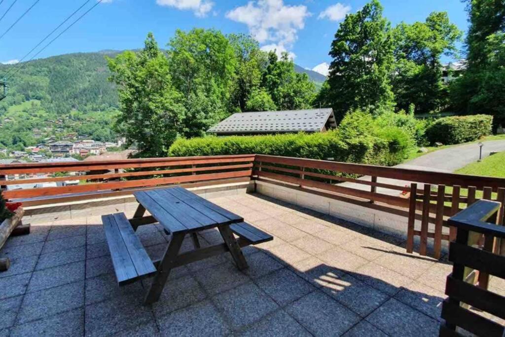 Appartement L'Edel - Vue Massif Mont-Blanc Сен-Жерве-ле-Бен Екстер'єр фото