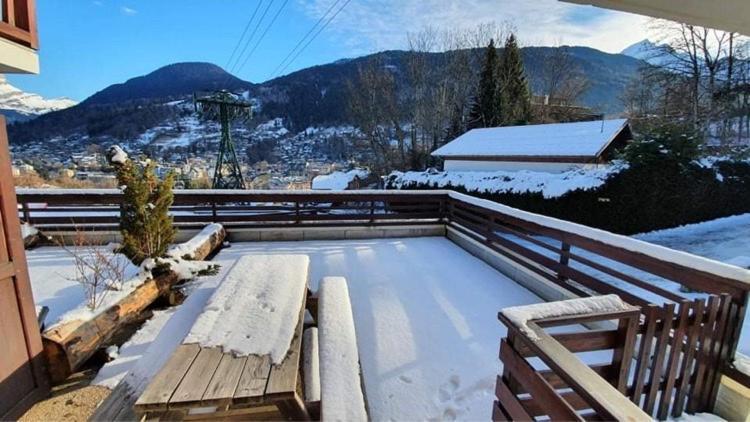 Appartement L'Edel - Vue Massif Mont-Blanc Сен-Жерве-ле-Бен Екстер'єр фото